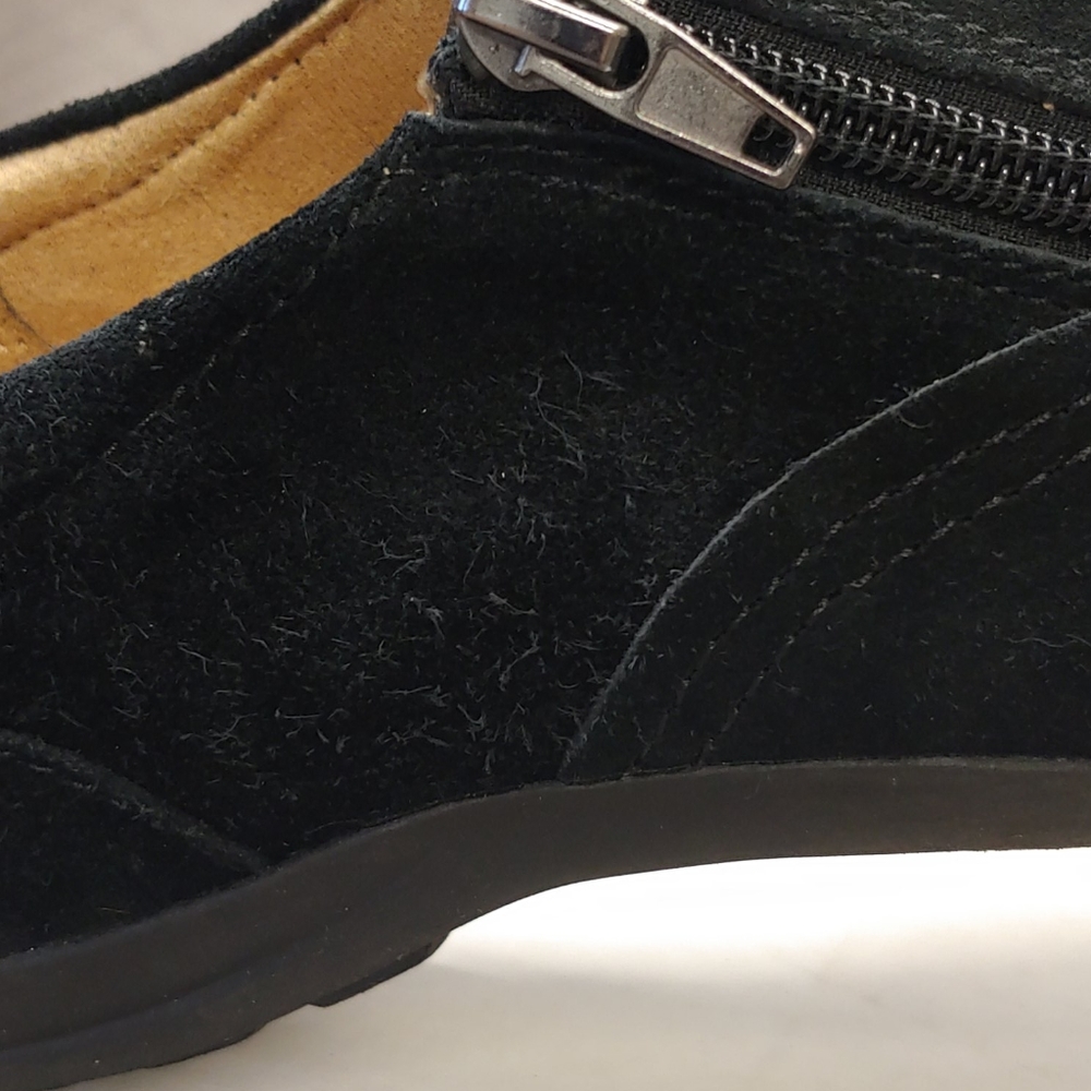 Naturalizer Felisha zip up slip on Black 9-W - Picture 9 of 12